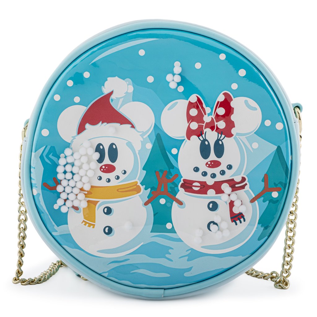 Mickey Mouse - Snowman Snow Globe Loungefly Crossbody