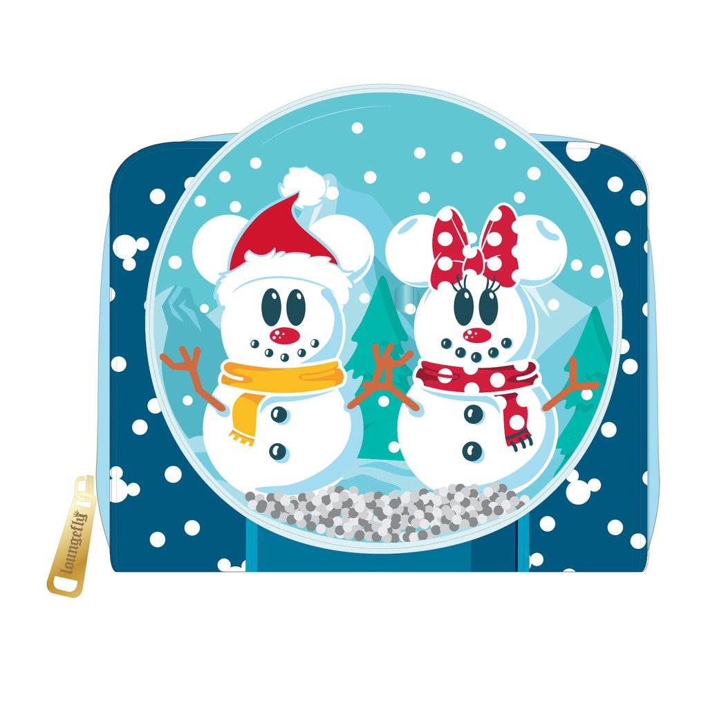 Mickey Mouse - Snowman Snow Globe Loungefly Purse
