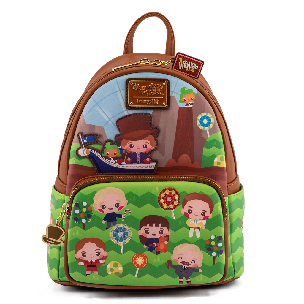 Willy Wonka - Charlie and The Chocolate Factory 50th Anniversary Loungefly Mini Backpack
