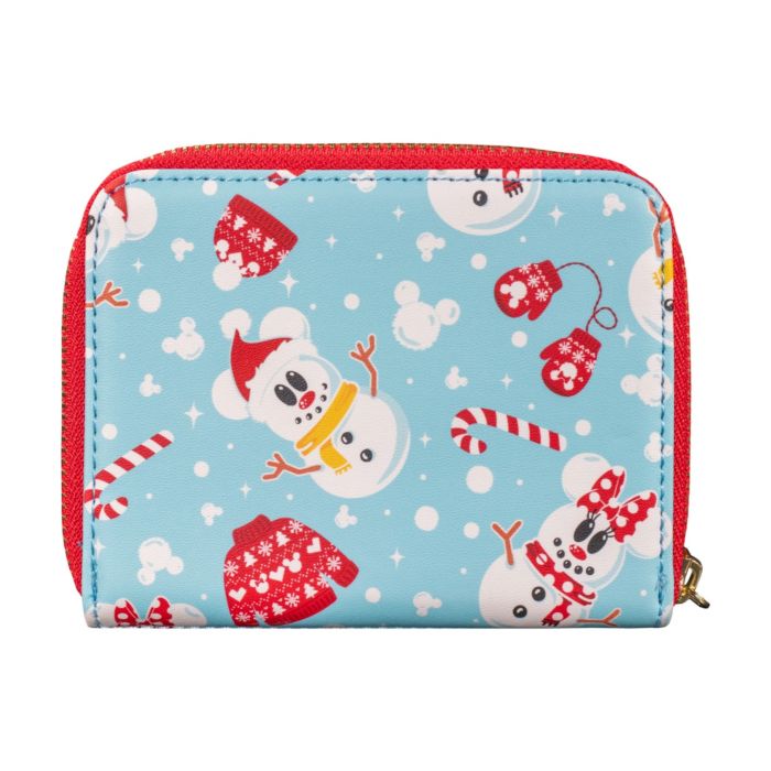Mickey Mouse - Snowman Mickey Minnie Loungefly Purse