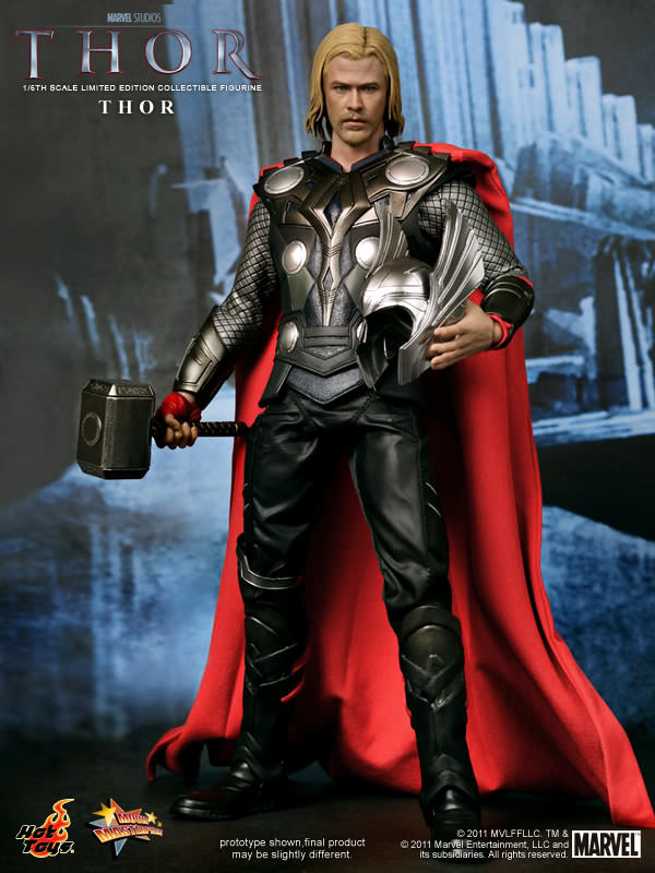 Thor - Thor 1/6 Scale Limited Edition Collectible Figurine 12” Hot Toy MMS 146