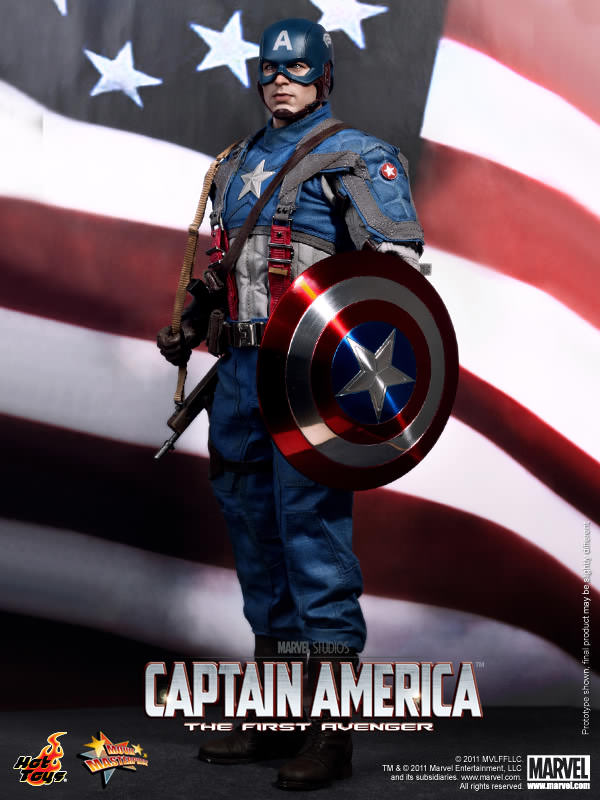 Captain America: The First Avenger - Captain America Limited Edition Collectible Figurine Hot Toy MMS 156