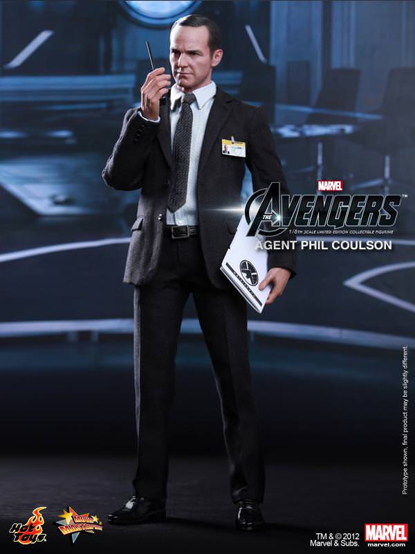 Avengers - Phil Coulson 1/6th Scale Limited Edition Collectible Figurine 12” Hot Toy MMS 189