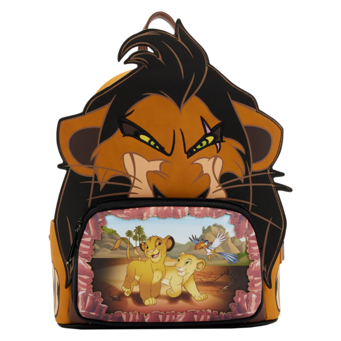 Lion King - Scar Villains Scene Loungefly Mini Backpack